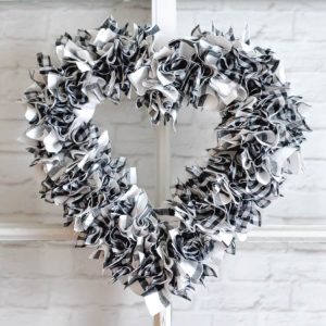 How to Make an Easy Rag Wreath in Under an Hour by Hey Let's Make Stuff