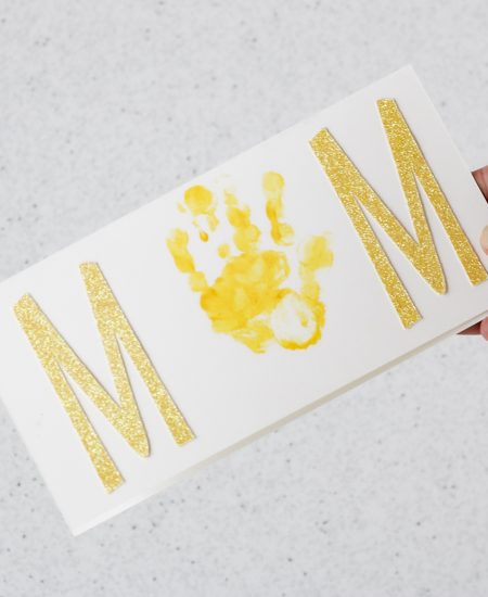 cricut mothers day card